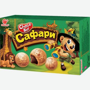 Печенье Orion Choco Boy Сафари 42г, 42 г