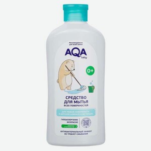 Моющее средство AQA baby Антибактериальный эффект 500 мл для поверхностей