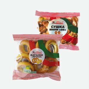 Баранки/Сушки  Алешина  в ассортименте 150-230г
