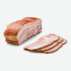 Бекон свиной к/в, вес