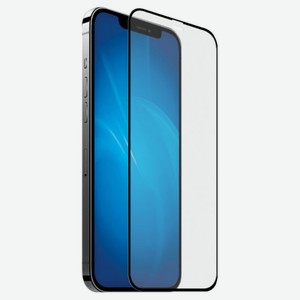 Защитное стекло mObility для Apple iPhone 12 Mini Full Screen черное