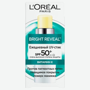 Стик для лица солнцезащитный L Oreal Paris Bright Reveal SPF50+, 9 мл