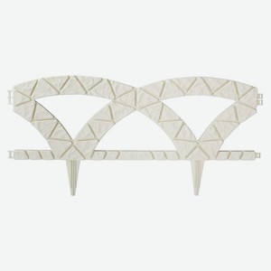 Ограждение для газона Martika Прато белое, 34 м