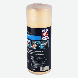 Замша МЕГАМАГ Авто армированная в тубе