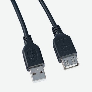 Кабель Perfeo usb2.0 A вилка А розетка длина 1,8м U4503