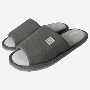 Туфли домашние мужские открытые сер М-23-189, р-р 43