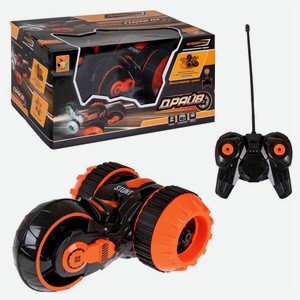 Машина на радиоуправлении 1TOY Перевертыш трюковая трехколесная