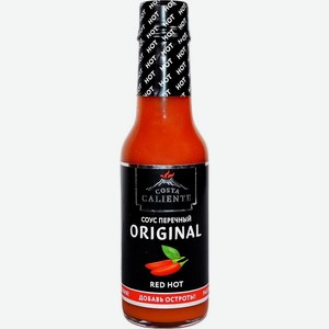 Соус Costa Caliente Original Red Hot перечный красный острый 90мл, 90 мл