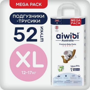 Трусики AIWIBI Premium XL 52 шт.