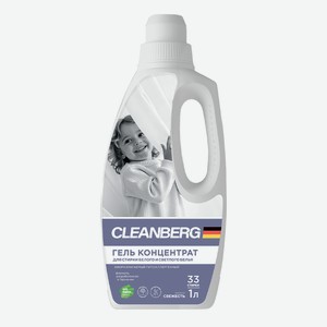 Гель для стирки Cleanberg свежесть 1 л 1 кг