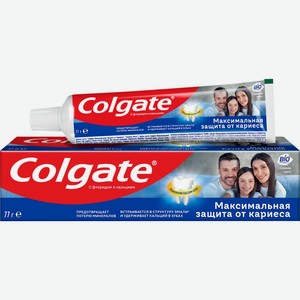 Зубная паста COLGATE Максим защита от кариеса Свежая мята, Китай, 50 мл