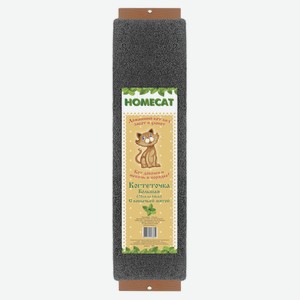 Когтеточка HOMECAT с кошачьей мятой большая, 70х14 см