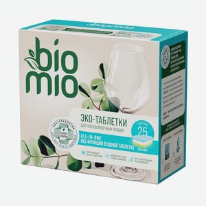 Таблетки д/пмм BioMio All-in-One с эфирным маслом эвкалипта