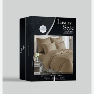 КПБ 2,0сп MONA LIZA LUXURY STYLE с кантом бежевая олива н(2