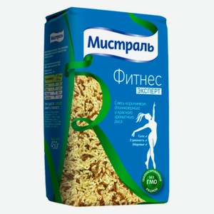 Рис «Мистраль» Фитнес эксперт смесь коричневого и красного риса, 450 г