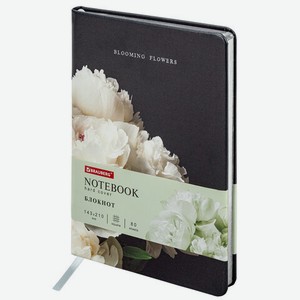 Блокнот А5 BRAUBERG VISTA под кожу 80л