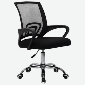 Кресло CROMEX Top ХРОМ, сетка, черное