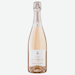 Вино игристое Louis Vallon L Instant Rose безалкогольное розовое полусухое 0,75 л