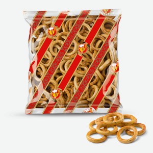 Колечки «Владимирский хлебокомбинат» Золотые с маком, 200 г