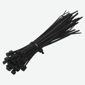 Хомут кабельный duwi 80x2,5мм нейлон черный, 25 шт