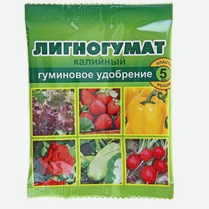 Удобрение гуминовое Ваше хозяйство Лигногумат калийный, 5мл
