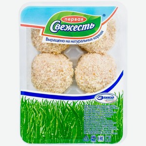 Шарики из мяса птицы Первая Свежесть рубленые панировке, 450г
