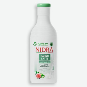 Пена-молочко для ванны NIDRA смягчающее молоко, инжир, алоэ