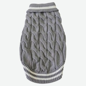 Свитер новогодний для животных серый