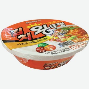 Лапша Paldo Кимчи Вантуккон быстрого приготовления 110г, 110 г