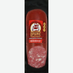 Колбаса варено-копченая ДРУЖЕ Московская ГОСТ, 330г