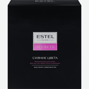 Набор подарочный женский ESTEL Сияние цвета для окрашенных и мелированных волос: Шампунь-хайлайтер + Бальзам-хайлайтер + Спрей-термозащита, 920г
