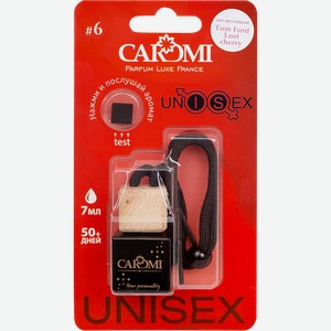 Ароматизатор автомобильный CAROMI Unisex 6 по мотивам Tom Ford Lost Cherry, Арт. UNS006, 7мл