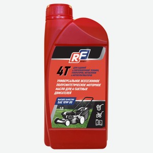 Полусинтетическое моторное масло для 4-тактных двигателей RUSEFF 10w-30 19752N, 1 л
