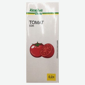 Сок «Каждый День» Томат, 200 мл