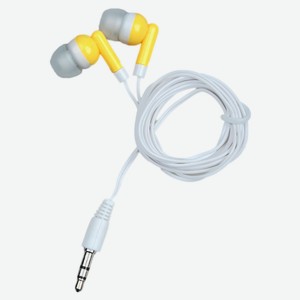 Наушники Mobileplus внутриканальные желтые