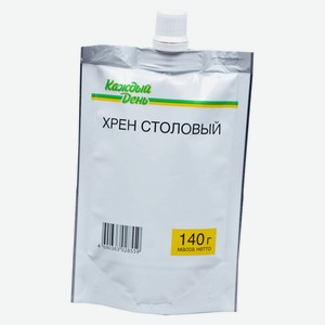 Хрен «Каждый день» столовый, 140 г