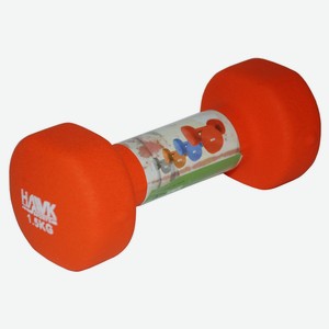 Гантель неопреновая HAWK 1,5 кг, 1 шт