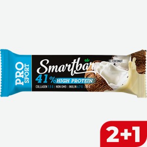 Батончик СМАРТБАР Протеин про кокос, 35г