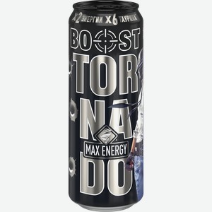 Напиток энергетический TORNADO Max Boost, 0.45л