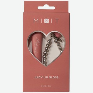 Блеск для губ Mixit Make Up Juicy Lip Gloss глянцевый 06, 12мл