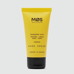 MOS SKINCARE Крем для рук увлажняющий, питательный, парфюмированный, Ветивер, Кедр, Мускус, Мох, Ветивер, Кедр, Мускус, Мох