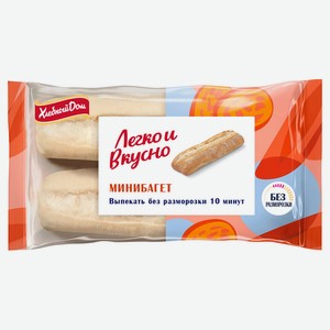 Минибагет «Хлебный Дом» Барра Bie Хлеб белый замороженный 2 шт, 220 г