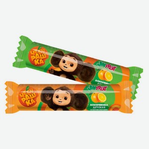 Аскорбиновая кислота «Vitafruit» Чебурашка со вкусом апельсина 30 г, 1 шт в ассортименте