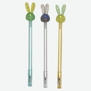 Ручка шариковая Centrum Коллекция зайка синяя 0,7 мм, 1 шт в ассортименте