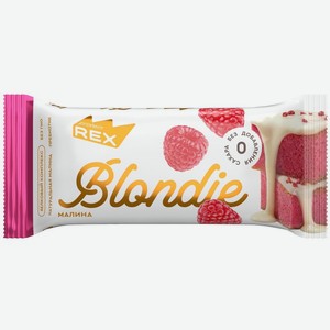 Пирожное ProteinRex Blondie малина протеиновое 50г, 50 г