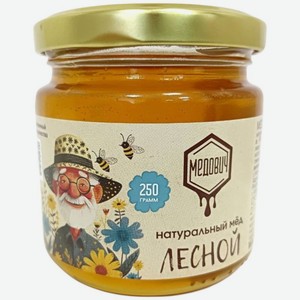 Мед Медович Лесной натуральный 250г, 250 г