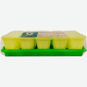 Набор для рассады GIARDINO CLUB 10 стаканчиков с поддоном, Арт. УП-7022