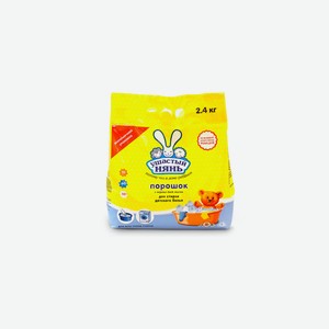 Стиральный порошок для детского белья Ушастый нянь универсальный 2,4 кг