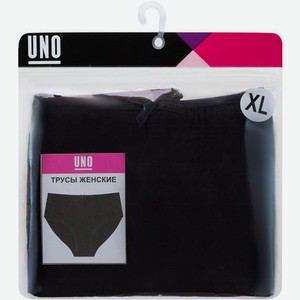 Трусы Uno женские макси черные UW26_2 р.48-60 в ассортименте
