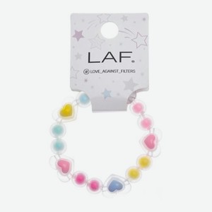 Браслет матовый сердце LAF